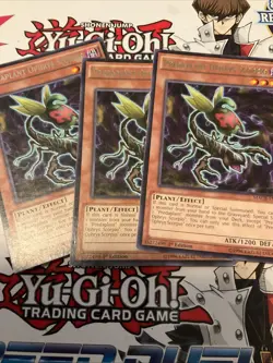 3X Predaplant Ophrys Scorpio MACR-EN009 Maximum Crisis 1st Edition - Image 1
