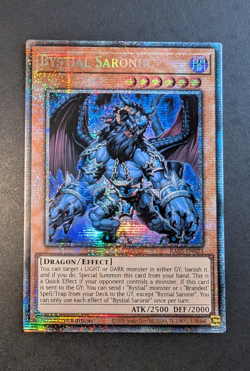 Yugioh Bystial Saronir RA05-EN023 Starlight Rare 1st Edition Near Mint - Image 1