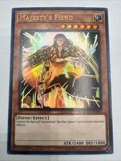 Yu-Gi-Oh! Majesty's Fiend Ultra Rare DUDE-EN035 - Image 1