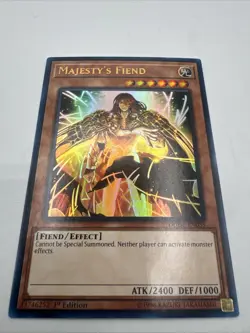 Yu-Gi-Oh! Majesty's Fiend Ultra Rare DUDE-EN035 - Image 2