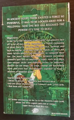 2002 Konami Yu-Gi-Oh! Starter Deck Joey - English Sealed & Unpunched - Image 3