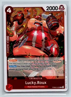 Lucky.Roux PRB02-003 Rare Premium Booster -The Best- Vol. 2 One Piece Foil NM - Image 1