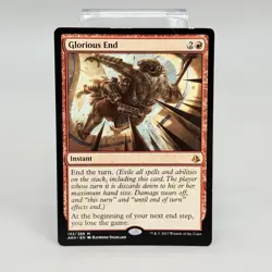 MTG Magic the Gathering Card AKH 133/269 Glorious End LP - Image 1