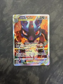 TCG Lucario VSTAR SWSH291 SWSH: Sword & Shield Promo Cards Full Art Near Mint NM - Image 1