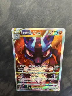 TCG Lucario VSTAR SWSH291 SWSH: Sword & Shield Promo Cards Full Art Near Mint NM - Image 3