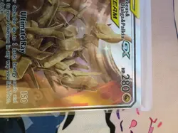 Pokemon TCG Arceus Dialga Palkia GX Card 221/236 Cosmic Eclipse Tag Team - Image 4