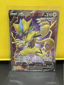 Pokemon Card - Zeraora V Ultra Rare 165/198 Chilling Reign Near Mint - Image 1