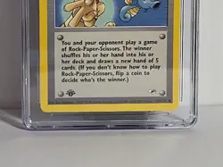 Pokemon Gym Heroes 1st Edition WOTC #123 Misty's Duel 2000 CGC 8.5 Graded Card - Image 4