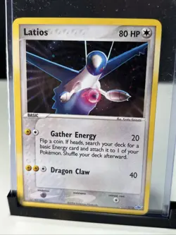 Latios 2/10 Holo EX Trainer Kit Latios NM Pokemon Card - Image 1
