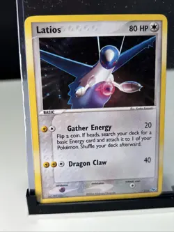 Latios 2/10 Holo EX Trainer Kit Latios NM Pokemon Card - Image 2