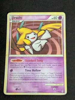 Jirachi 11/95 Call of Legends Holo Foil Ultra Rare Pokemon Card HP - Image 1