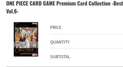 ONE PIECE Premium Card Collection - Best Selection Vol.6 - Presale - Image 3