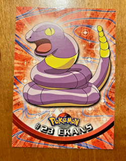 Topps Ekans #23 Pokemon Trading Card Game 1999 TV Series Vintage - Image 1