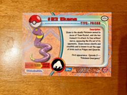 Topps Ekans #23 Pokemon Trading Card Game 1999 TV Series Vintage - Image 2