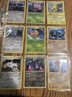 Pokemon TCG Vintage 2007 9 Card Holo Lot Rare - Metagross Electivire Vivillon - Image 1