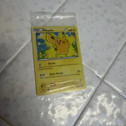 Pokemon Card - Pikachu XY 42/146 - Holo - Movie Promo - Factory Sealed 💕 - Image 3