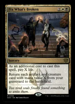MTG Fix What's Broken R Secrets of Strixhaven 188 NM - Image 1