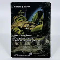 MTG Undercity Sewers (Borderless) TMNT PZA M 0020 Mythic-Rare - Image 1