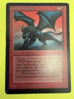 MTG Granite Gargoyle Beta - Image 1