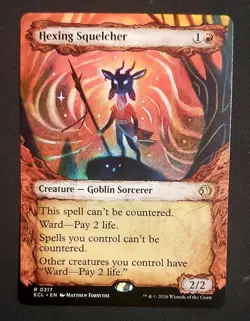 Hexing Squelcher (Showcase) Lorwyn Eclipsed Regular Fresh Pull Mint 🔥 - Image 1