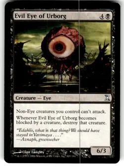 Evil Eye of Urborg 1x MtG Time Spiral SP/NM - Image 1