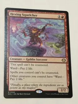 Hexing Squelcher NM Lorwyn Eclipsed Magic The Gathering Mtg Near Mint Goblin - Image 1