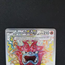 Hearthflame Mask Ogerpon ex 192/167 Twilight Masquerade Ultra Rare Pokemon - Image 2