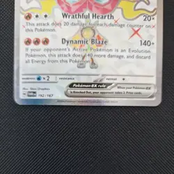 Hearthflame Mask Ogerpon ex 192/167 Twilight Masquerade Ultra Rare Pokemon - Image 3