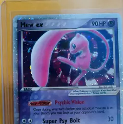 The Pokemon Company Mew ex 100/110 EX Holon Phantoms Holo Ultra Rare 2006 90HP - Image 5