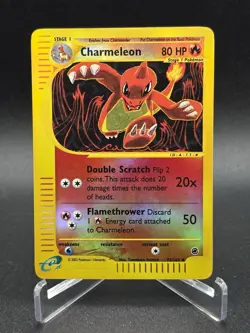 Pokemon TCG 2002 Expedition Charmeleon 73/165 Reverse Holo LP/NM Great Condition - Image 1
