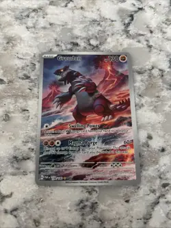 Pokemon TCG Groudon Paradox Rift 199/182 NM Condition comes with top loader - Image 1