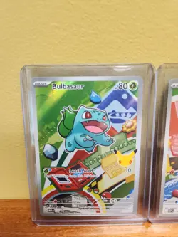 Pokemon First Partner Illustration Collection Series 1 Kanto Gen 1 Starters NM - Image 3