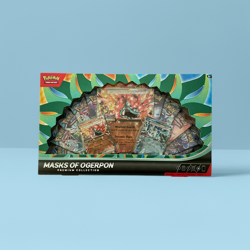 Pokemon Masks of Ogerpon Premium Collection Sealed Pokemon Tins & Box Sets - Image 1