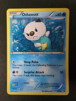 Oshawott BW08 Holo Promo Black And White Promo Pokemon VLP - Image 1