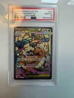 Pokemon TCG Me: Ascended Heroes Mega Dragonite ex 271/217 PSA 10 Holo 2026 - Image 1