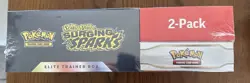 Pokemon Surging Sparks Elite Trainer Box Booster Bundle Costco 2-Pack NEW SEALED - Image 2