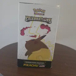 Pokemon TCG Celebrations Premium Figure Collection Pikachu VMAX SEALED - Image 3