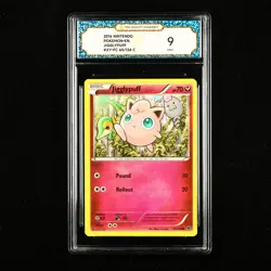TQG 9 Mint 2016 Pokemon ENG Jigglypuff #XY-FC 65/124 C - Image 1