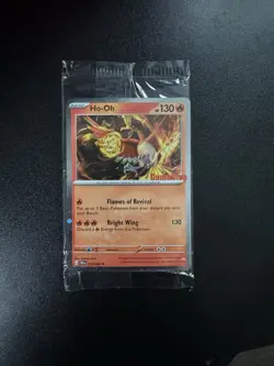 GameStop Stamped PROMO Ho-Oh 010/086 Pokemon TCG trading cardSEALED - Image 1