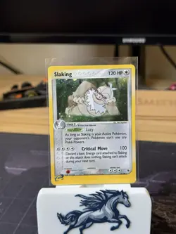 Slaking 12/109 Pokemon Ruby and Sapphire Holo - Image 1