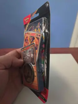 Pokemon Chaos Rising Blister Single Pack Moltres, Reshiram / Sealed / New - Image 3