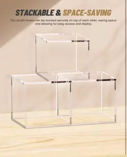 PREMIUM POKEMON BOOSTER BOX MAGNETIC ACRYLIC DISPLAY CASE ACRYLIC NOT FOR ETB - Image 3