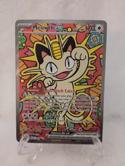Pokemon TCG: Meowth Ex - 121/088 Special Illustration Rare - Perfect Order - Image 1