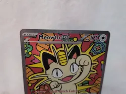 Pokemon TCG: Meowth Ex - 121/088 Special Illustration Rare - Perfect Order - Image 2