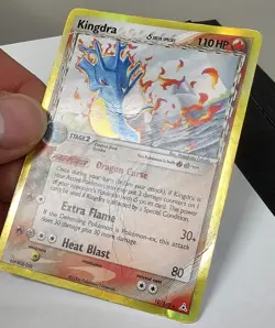 Pokemon Kingdra Delta Species 10/110 Rare Holo Holon Phantoms DMG Binder Card - Image 3