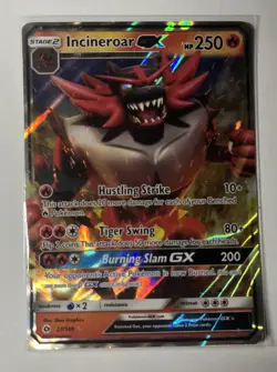 Pokemon TCG Incineroar GX 27/149 Sun & Moon LP - Image 1