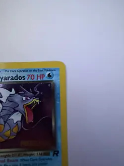 Pokemon TCG Dark Gyarados Prerelease Holo Promo 8/82 Wotc 70 HP Stage 1 English - Image 4