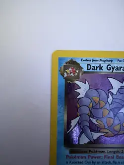Pokemon TCG Dark Gyarados Prerelease Holo Promo 8/82 Wotc 70 HP Stage 1 English - Image 5