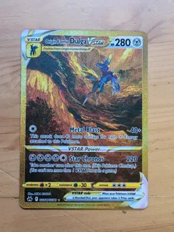 Pokemon SWSH: Crown Zenith: Galarian Gallery Origin Forme Dialga VSTAR GG68/GG70 - Image 1