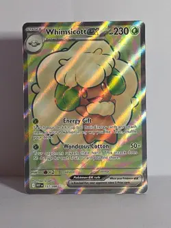 Whimsicott ex Ultra Rare SV: White Flare 157/086 Pokemon TCG NM Pokemon TCG - Image 1